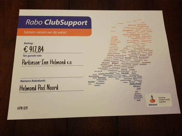Rabo ClubSupport-cheques