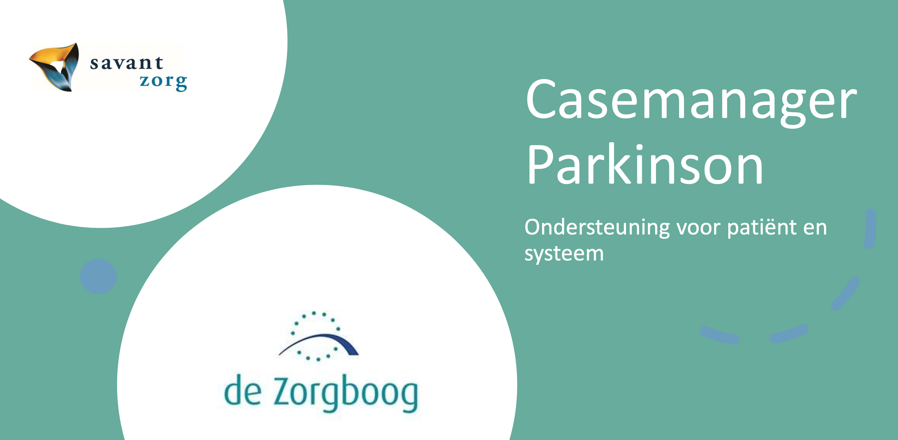 Wat kan de Parkinson Casemanager voor ons betekenen?